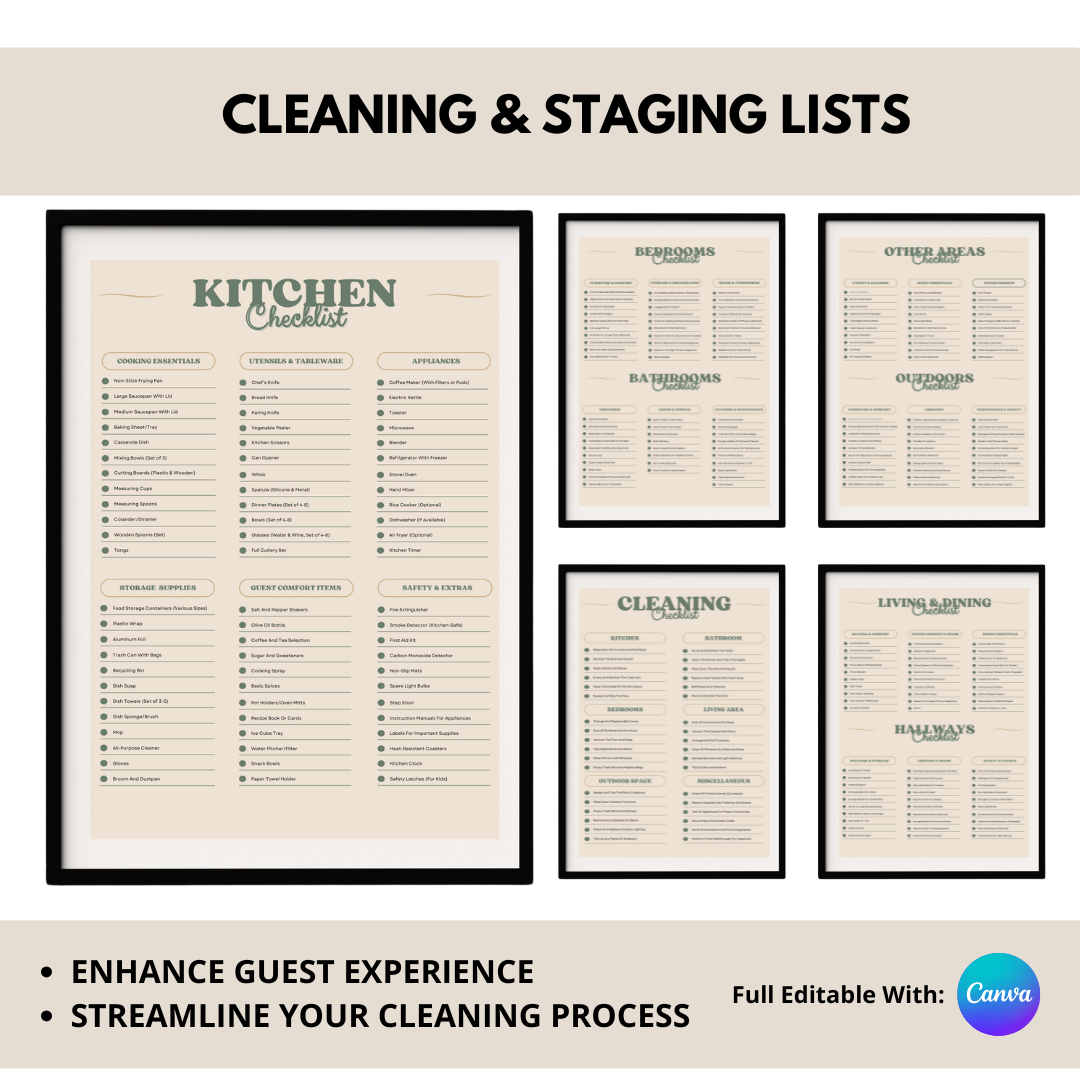 5 Staging & Cleaning Lists